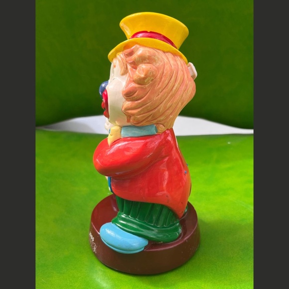 Vintage 1985 Del Monte Clown Coin Bank Big Top Bonanza 7" Never Used - Picture 3 of 11
